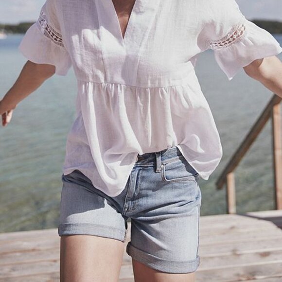 Raffaello Rossi Yasi Premium Denim Shorts - Picture 1 of 8